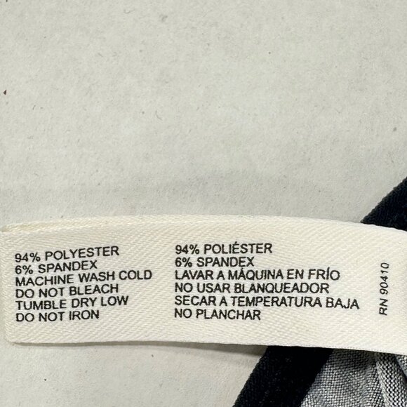 Laura Ashley Women's Size XL Panty Brief High Waist Black White New Without Tags - Picture 4 of 7